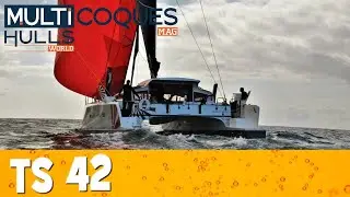 TS 42 Catamaran - Boat Review Teaser - Multicoques Mag - Multihulls World
