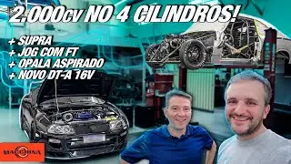 Aqui saem os 4 cil mais rápidos e potentes do Brasil! Caca Daud Racing