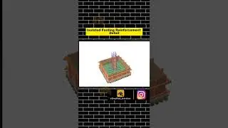 ✅ Isolated Footing  Reinforcement Details