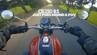 Honda CB350 RS Pure Sound+POV | What a thumb! |