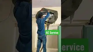AC Servicing at home #shortvideo #viral #ytshorts #amazing #shorts