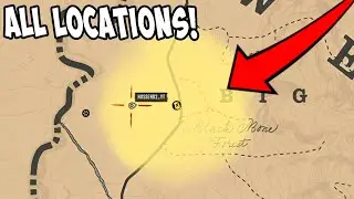 Red Dead Online Black Bone Treasure Map All Locations