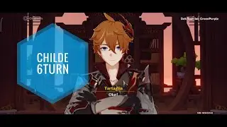 CHILDE 6 TURN GENSHIN TCG