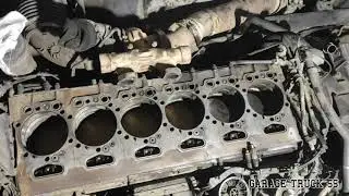 Scania Восстановление блока без демонтажа двс