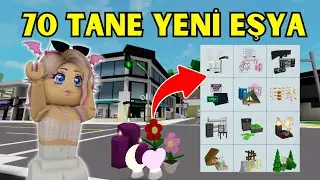 BROOKHAVEN 70 TANE YENİ EŞYA GELDİ😰TUBA ARI🐝ARIGİLLER🐝ROBLOX Brookhaven🏡RP 🐝AYŞEM ECE ARI