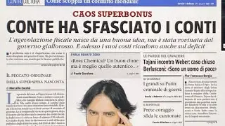Prime pagine dei giornali di oggi 19 febbraio 2023. Rassegna stampa. Quotidiani nazionali italiani