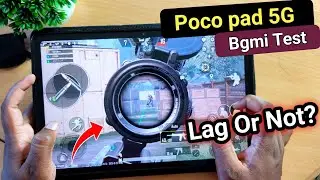 Poco Pad 5g Bgmi Test 90 Fps | Poco Pad 5g Bgmi Test | Poco Pad 5g Gaming Test