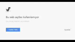'' dns probe finished no internet '' Çözümü 2025 güncel [Türkçe]