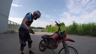 Вилли на мотоцикле. Урок #1