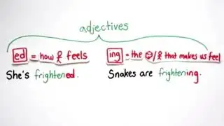 SPOTLIGHT 9 Module 1 lesson 1f Adjectives -ed/-ing