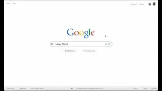 My Google Clone with a Twist - HTML, CSS & Javascript
