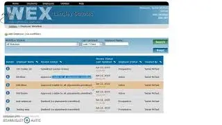Check the status of a new employer submission on myWEX