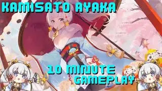 Ayaka Gameplay Showcase. 10 Minute of Kamisato Ayaka.