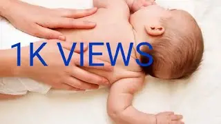Baby massage with oils