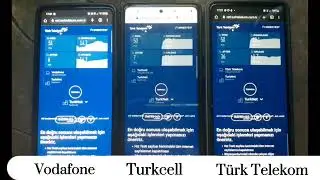 Vodafone, Turkcell, Türk Telekom İnternet Hız Testi | Hangisi daha iyi?