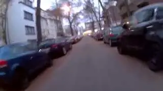 20141206 Fahrt von Köln Stadion zur Universitätsstraße