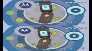 3D TV Hello Moto AD Sample - The Future of Advertising in 3D 1080p Stereoscopic TRU3D