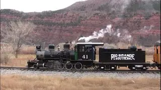 The Rio Grande Southern #41, "SHAKEDOWN". Pacing With Tonnage 11/18/23
