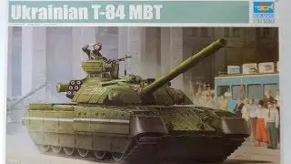 Обзор новинки 2017! Т-84 MBT.  1/35 TRUMPETER.