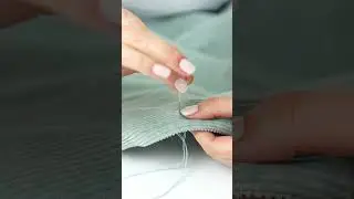 Sewing on 4-holes button | Repair & Care for beginners