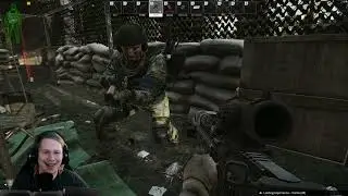 M4A1 chilling on a bedroll - Escape From Tarkov {2021}