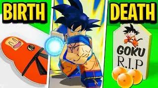 Birth To Death of GOKU in Roblox BROOKHAVEN RP!! (DRAGONBALL Z )