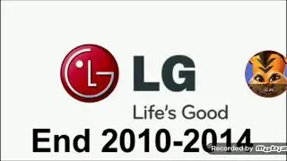 Goldstar LG Logo History 1992 2016 presents Reversed
