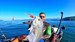 ESSE PEIXE ARRASTOU O CAIAQUE | Pescaria de Caiaque.