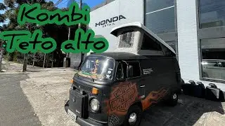 Kombi teto alto retrátil com 2 camas