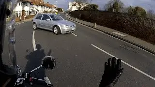 Slow down, look both ways, pull out anyway!