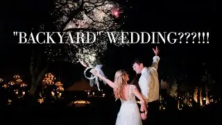How is this a "BACKYARD" Wedding???