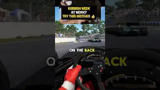 CHALLENGING week at work? Try THIS instead! #simracing #gaming #shorts