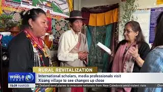 International scholars, media professionals visit Xizang village to see changes up close