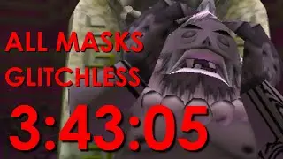 Majora's Mask All Masks Glitchless Speedrun in 3:43:05