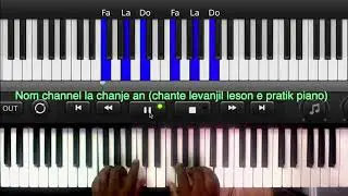 Leçon 23 Accord de Base 1-4- 5 SOL# a LA#