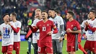 Fenerbahçeli Taraftarlardan Sırbistan Kampındaki Tadic'e Büyük Destek.#EURO2024