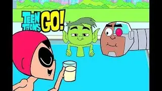Teen Titans Go! Robin Drinks Lemonade-Bowser12345