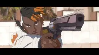 Action Scene from Anime