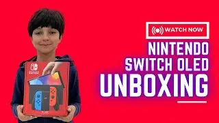 Nintendo Switch OLED - Unboxing