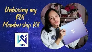 Unboxing the WEi - RUi Fan Club Membership Kit