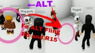 Roblox Fe Script Showcase | Fe ALT Fling | Fluxus and Hydrogen and Delta and Arceus x