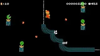 Ridiculously Long Block [Medium] by 1800yoshi 🍄Super Mario Maker 2 ✹Switch✹ No Commentary 