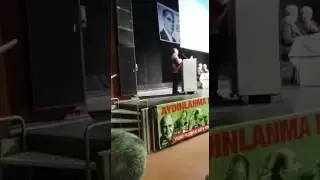ŞUBE SEKRETERİMİZ MEHMET CEMALETTİN KICIR'IN KÖY ENSTİTÜLERİ TOPLANTISINDA YAPTIĞI KONUŞMA.
