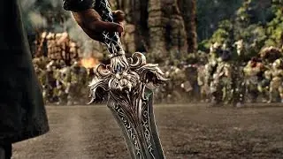 Андуин Лотар против Чернорука. Blackhand versus Anduin Lothar. Варкрафт.