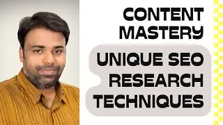 Beyond Competitor Analysis: SEO Research Tactics
