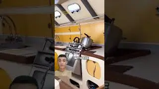 Wave-Proof Boat Kitchen: Ingenious Design Prevents Spills #BoatLife #IngeniousDesign