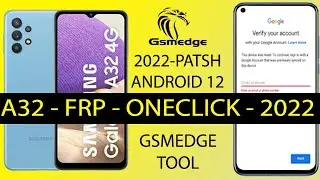 Remove Frp Samsung Galaxy A32 OneClick Bypass Google Account