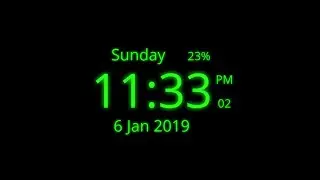 Digit Clock In C Programming | C Program To Print Time | C Program To Print Current Date And Time