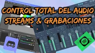 OBS Studio & Voicemeeter Banana Config Control Pistas Audio Discord, Juego, Micro STREAM&GRABACION