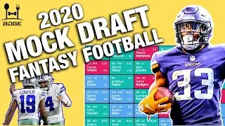 2020 Fantasy Football Mock Draft w/ Rookies